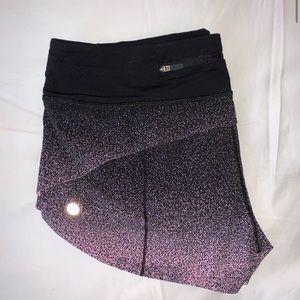 Lululemon speed shorts
